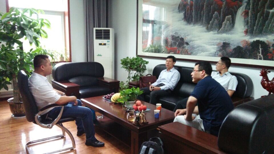 舍弗勒貿(mào)易(上海)有限公司北方區(qū)銷售總監(jiān)安軍民先生一行蒞臨濟(jì)南鴻慷機電參觀指導(dǎo)工作